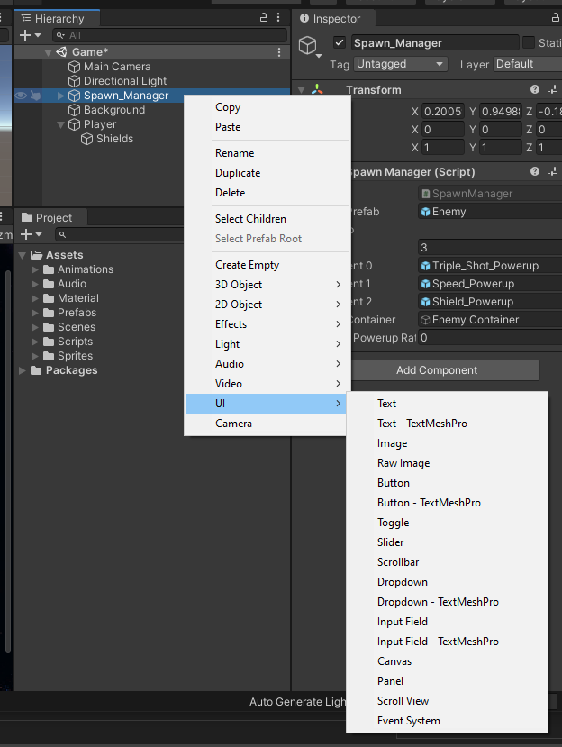 Several interface options are available